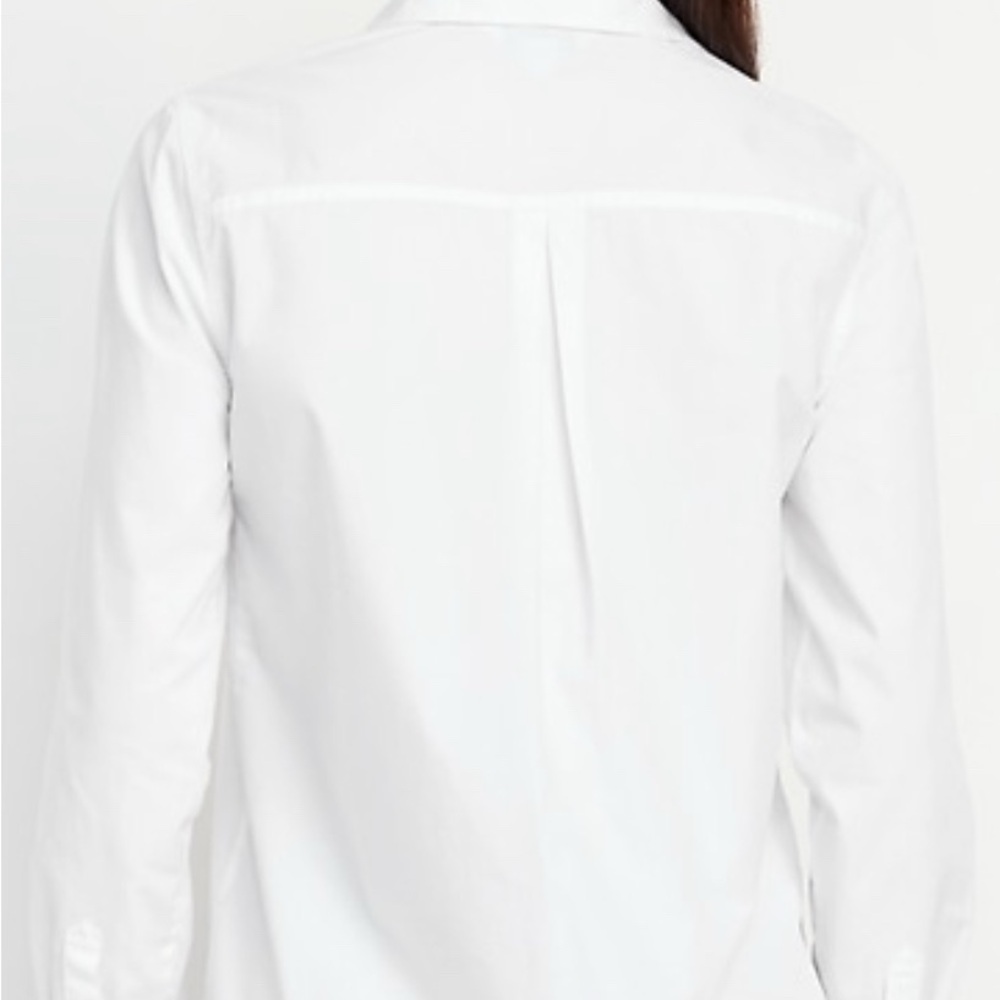 Old Navy White Casual Button Down Shirt - Picture 2 of 5